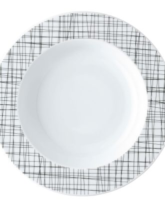 Rosenthal Mesh Line Rim Djup Tallrik 23 Cm Forest - Djupa tallrikar Grön