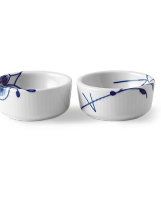 Royal Copenhagen Blue Fluted Mega Skålar 3 Cl 2-pack - Serveringsskålar Porslin Vit