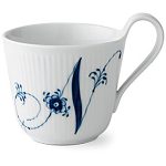 Royal Copenhagen Alphabet Mugg 33 Cl N - Kaffekoppar Porslin Vit