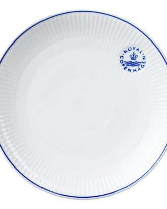 Royal Copenhagen Blueline Tallrik 19 Cm - Assietter Porslin Vit
