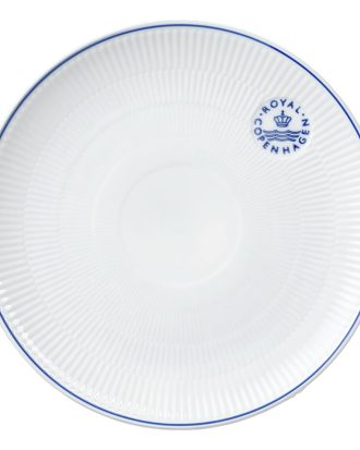 Royal Copenhagen Blueline Tallrik 27 Cm - Mattallrikar Porslin Vit