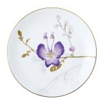 Royal Copenhagen Flora Tallrik 22 Cm Fikus - Mattallrikar Porslin Vit