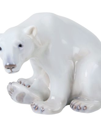 Royal Copenhagen Isbjörn 12 Cm - Porslinsfigurer Porslin Vit