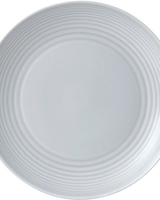 Royal Doulton Maze Light Grey Tallrik 28 Cm - Mattallrikar Stengods Ljusgrå