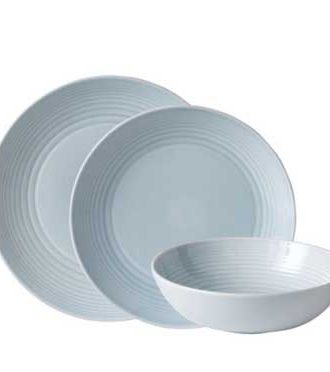 Royal Doulton Maze Blue Matservis 12 Delar - Serviser & Startset Stengods Blå