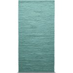 Rug Solid Cotton Matta 65x135 Cm - Bomulls- & Trasmattor Bomull Dusty Jade