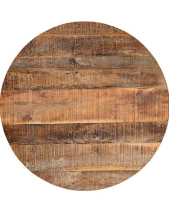 Rund bordsskiva Mangoträ Ø 70 cm