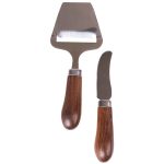 Sagaform Astrid Osthyvel + Smörkniv - Osthyvlar Rostfritt Stål Trä