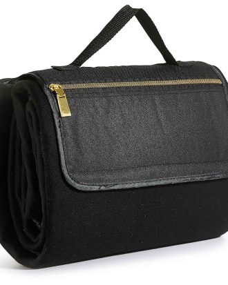 Sagaform City Picknickfilt 130x170 Cm - Picknickfiltar Polyester Svart
