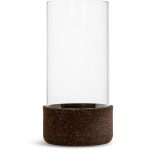 Sagaform Dante Ljuslykta 24 Cm - Ljuslyktor Kork Mörkbrun