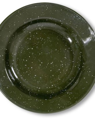 Sagaform Doris Tallrik Emalj Ø20 Cm - Mattallrikar Emaljerat Kolstål Grön