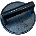 Satake Smash Hamburgerpress - Grillredskap & Grilltillbehör Gjutjärn Svart