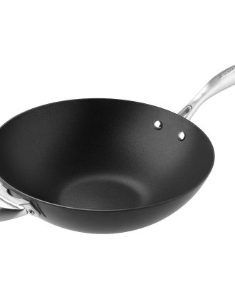 Scanpan Pro Iq Wokpanna 32 Cm - Wokpannor Aluminium Svart