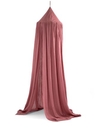 Sebra Sänghimmel - Sänghimlar Ekologisk Bomull Blossom Pink