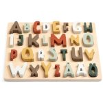 Sebra Abc Träpussel - Leksaker Plywood Multi