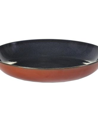 Serax Pastatallrik D23 H4 /rust - Pastatallrikar Stengods Mörkblå
