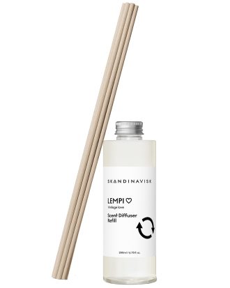 Skandinavisk Lempi Doftspridare 200ml - Refill - Doftpinnar Glas