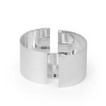 Skultuna Infinity Ljushållare Small - Ljusstakar Pläterad Mässing Silver