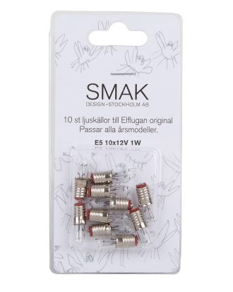 Smak Design Elflugan Original Ljuskälla E5 1w 10-pack - LED-lampor Klar