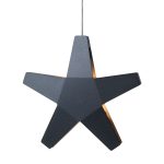 Smd Design Advent Julstjärna 40cm Anthracite - Advents- & Julbelysning Grå