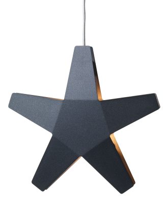 Smd Design Advent Julstjärna 40cm Anthracite - Advents- & Julbelysning Grå
