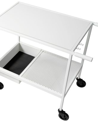 Smd Design Juno Cart - Rullvagnar & Serveringsvagnar Pulverlackerad Metall Vit
