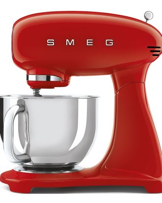 Smeg Köksmaskin 4,8 L - Matberedare & Assistenter Aluminium Röd