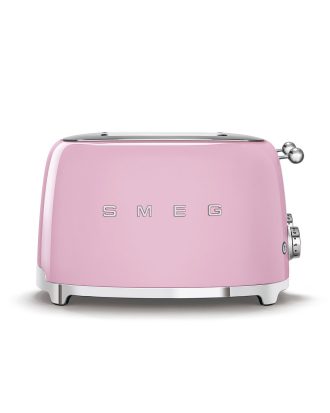 Smeg Brödrost 4 Skivor - Brödrostar Lackerat Stål Rosa