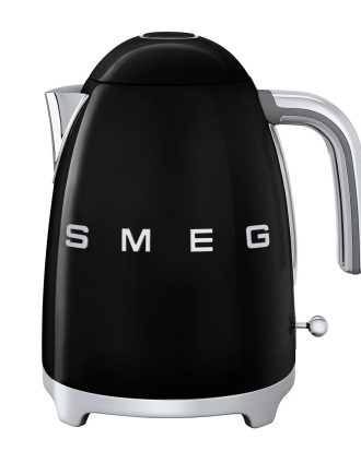 Smeg Vattenkokare 1,7 L - Vattenkokare Rostfritt Stål Svart
