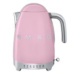 Smeg Vattenkokare Med Variabel Temperatur 1,7 L - Vattenkokare Rostfritt Stål Rosa