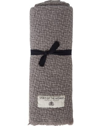 Spirit Of The Nomad Badrumsmatta 60x90 Cm - Badrumsmattor Bomull Misty Grey