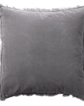 Spirit Of The Nomad Kuddfodral Sammet / Linne 50x50 Cm - Prydnadskuddar & Fodral Bomull Stone Greige