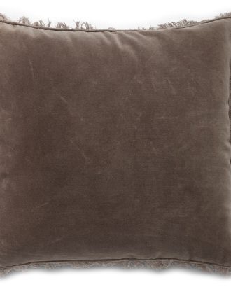 Spirit Of The Nomad Kuddfodral Sammet / Linne 50x70 Cm - Prydnadskuddar & Fodral Bomull Ash Brown