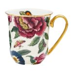 Spode Creatures Of Curiosity Mugg Vit 34 Cl - Kaffekoppar Porslin Multi