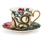 Spode Creatures Of Curiosity Tekopp Med Fat Snake/black - Tekoppar Porslin Multi