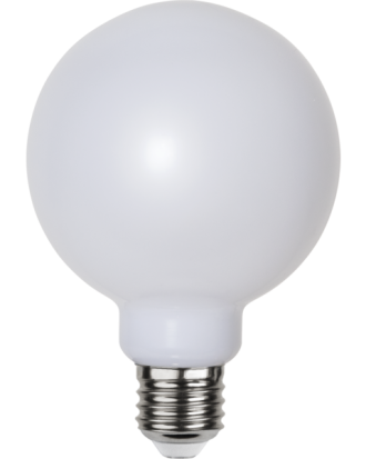 Star Trading 359-27 Led Ljuskälla E27 G95 1,2w 2700k - Dekorationsbelysning Plast Vit