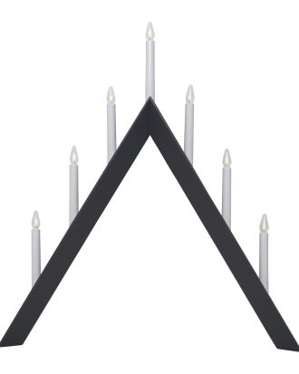 Star Trading Arrow Ljusstake - Advents- & Julbelysning Trä Grafit