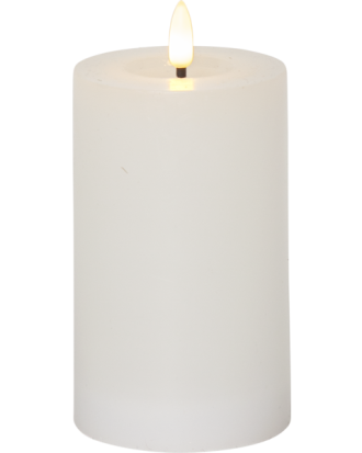 Star Trading Flamme Flow Blockljus Led 150 Mm - LED-ljus Vax Vit