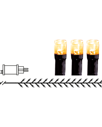 Star Trading 180 Ljusslinga - Ljusslingor utomhus Golden