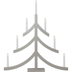 Star Trading Pagod Ljusstake Elephant Grey - Advents- & Julbelysning Trä Elefant