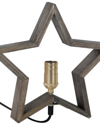 Star Trading Lysekil Stjärna 30 Cm - Advents- & Julbelysning Trä Brun