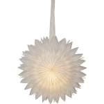 Star Trading Dis Julstjärna 50 Cm - Advents- & Julbelysning Papper Vit