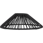 Star Trading Vide Lampskärm 25 Cm - Utomhusbelysning Konstrotting Svart