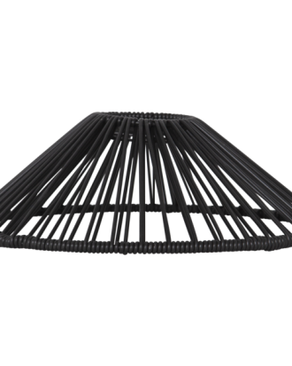 Star Trading Vide Lampskärm 25 Cm - Utomhusbelysning Konstrotting Svart