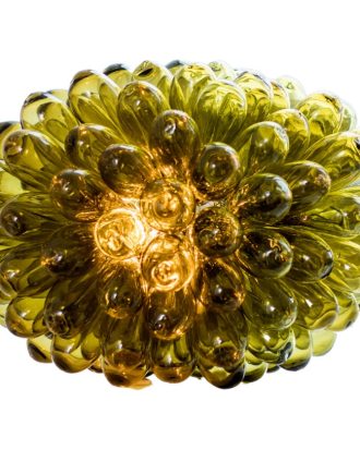 Tadé Grape Bordslampa Small - Lampskärmar Handblåst Glas Grön