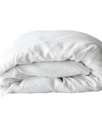 Tell Me More Påslakan 150x200 Cm - Påslakan Linne Bleached White