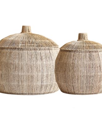 Tell Me More Marcel Set Med Korgar - Korgar Jute Brun