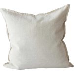 Tell Me More Marion Kuddfodral 50x50 Cm Wheat - Prydnadskuddar & Fodral Linne Vete