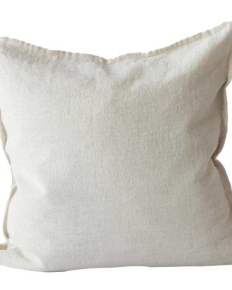 Tell Me More Marion Kuddfodral 50x50 Cm Wheat - Prydnadskuddar & Fodral Linne Vete