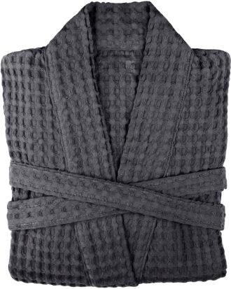 The Organic Company Big Waffle Badrock M/l - Badrockar & tofflor Ekologisk Bomull Mörkgrå